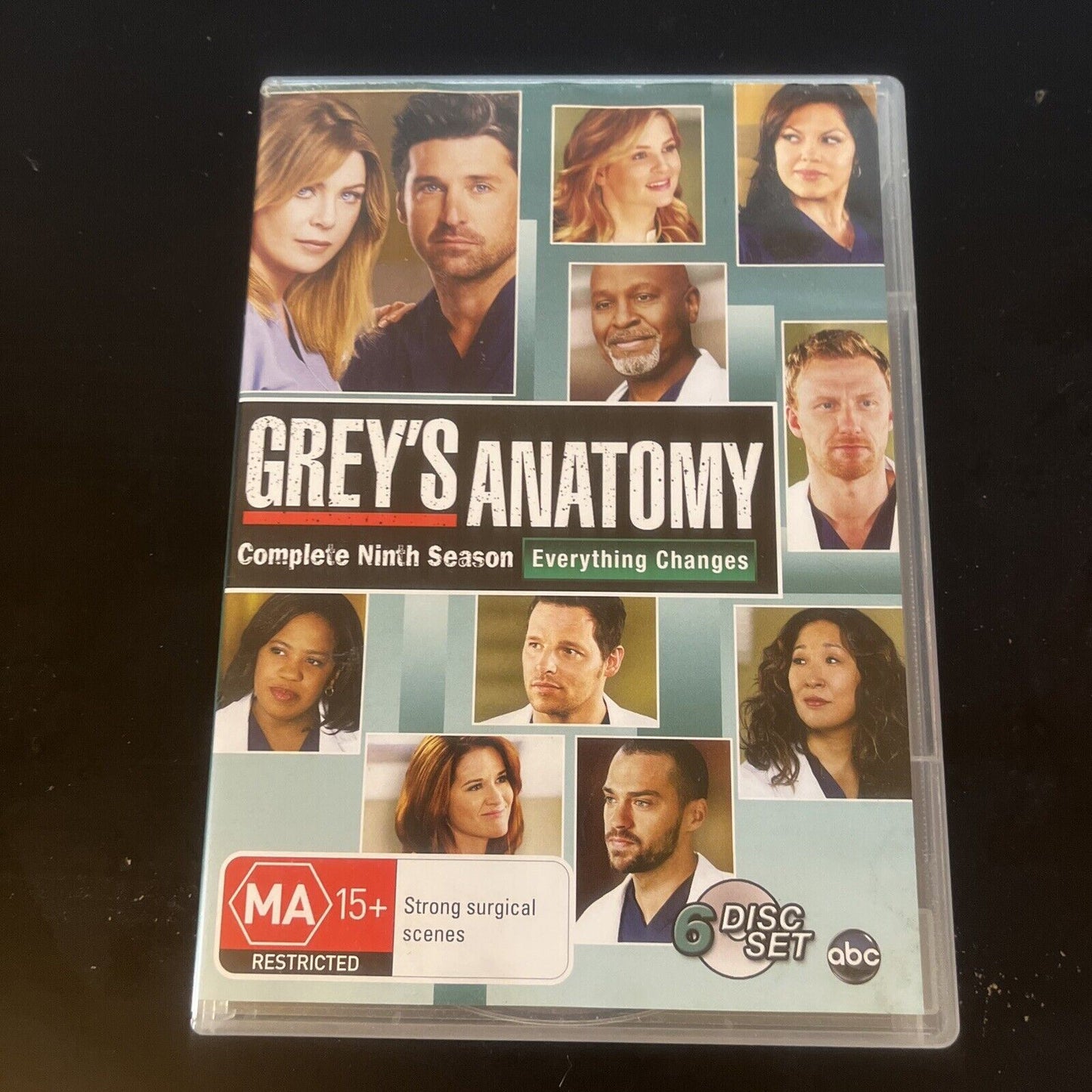 Grey's Anatomy : Season 9 (DVD, 2012, 6-Disc) Region 4