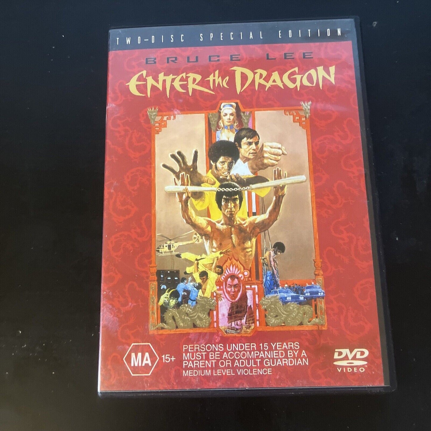 Enter The Dragon - 2 Disc Special Edition (DVD, 1973) Bruce Lee Region 4