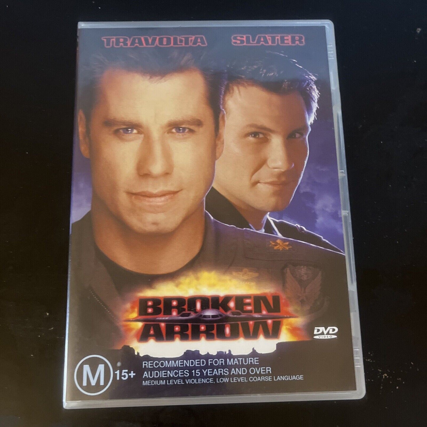 Broken Arrow (DVD, 1995) John Travolta, Christian Slater Region 4