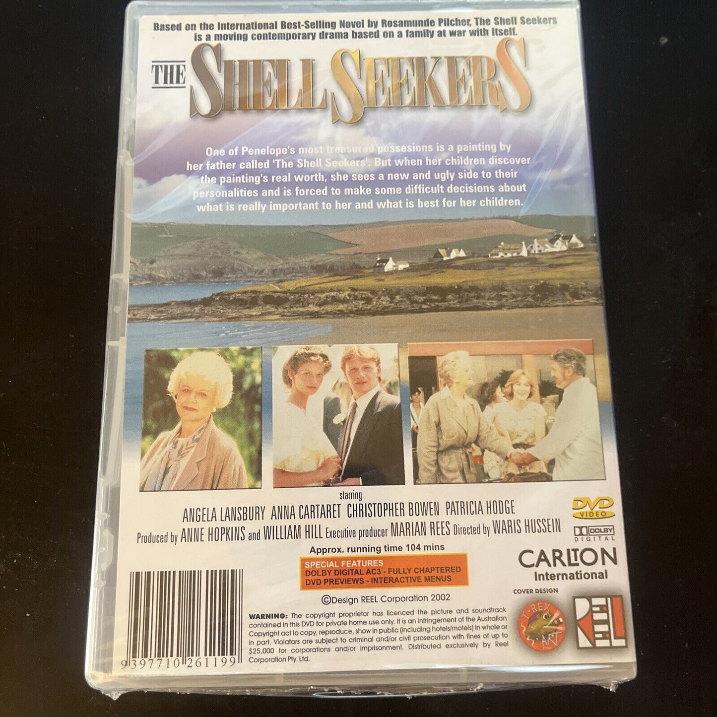 The Shell Seekers (DVD, 1989) Angela Lansbury, Anna Carteret, NEW Region 4