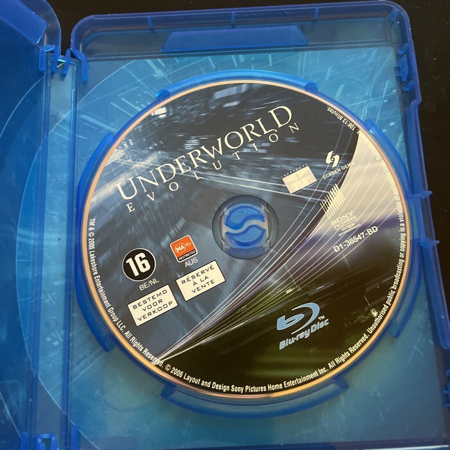 Underworld - Evolution & Rise of the Lycans (Blu-ray, 2005, 2-Disc) Region B