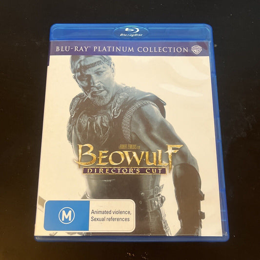 BEOWULF - Director’s Cut Platinum Edition (Bluray, 2007) Ray Winstone Region B