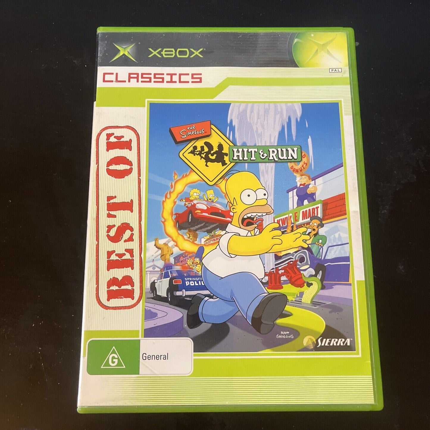 The Simpsons Hit & Run Xbox Original PAL