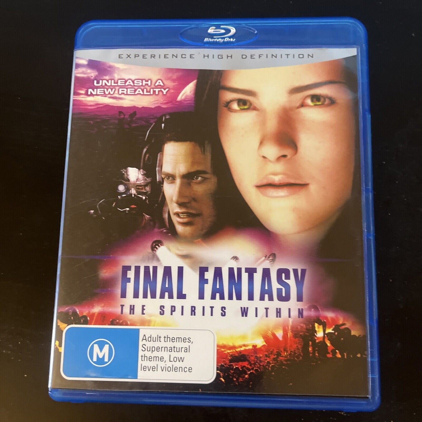 Final Fantasy - The Spirits Within (Blu-ray, 2001) Alec Baldwin, All Regions