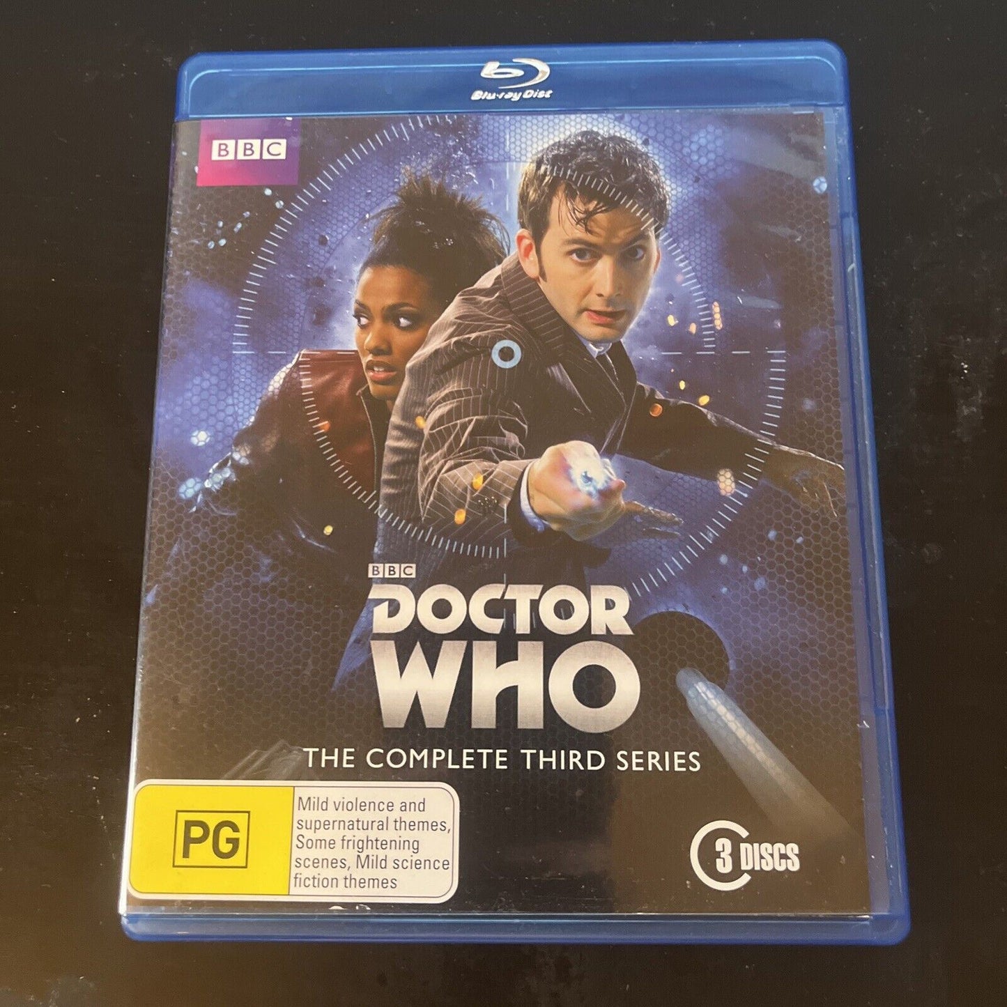 Doctor Who : Series 3 (Blu-ray, 2007, 3-Disc) Region B