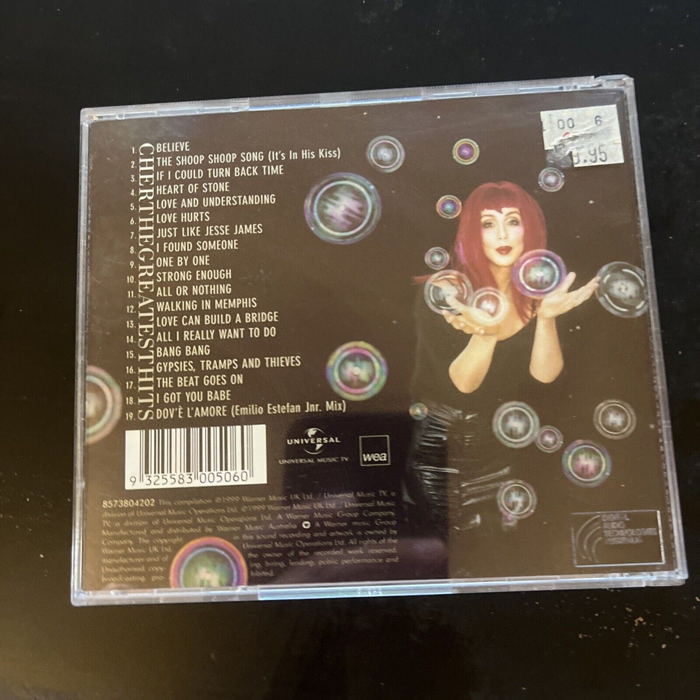 Cher - Cher The Greatest Hits (CD, 1999)