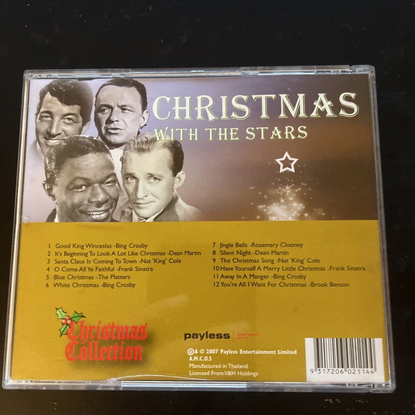 Christmas With the Stars by Bing Crosby, Dean Martin, Frank Sinatra  (CD, 2007)