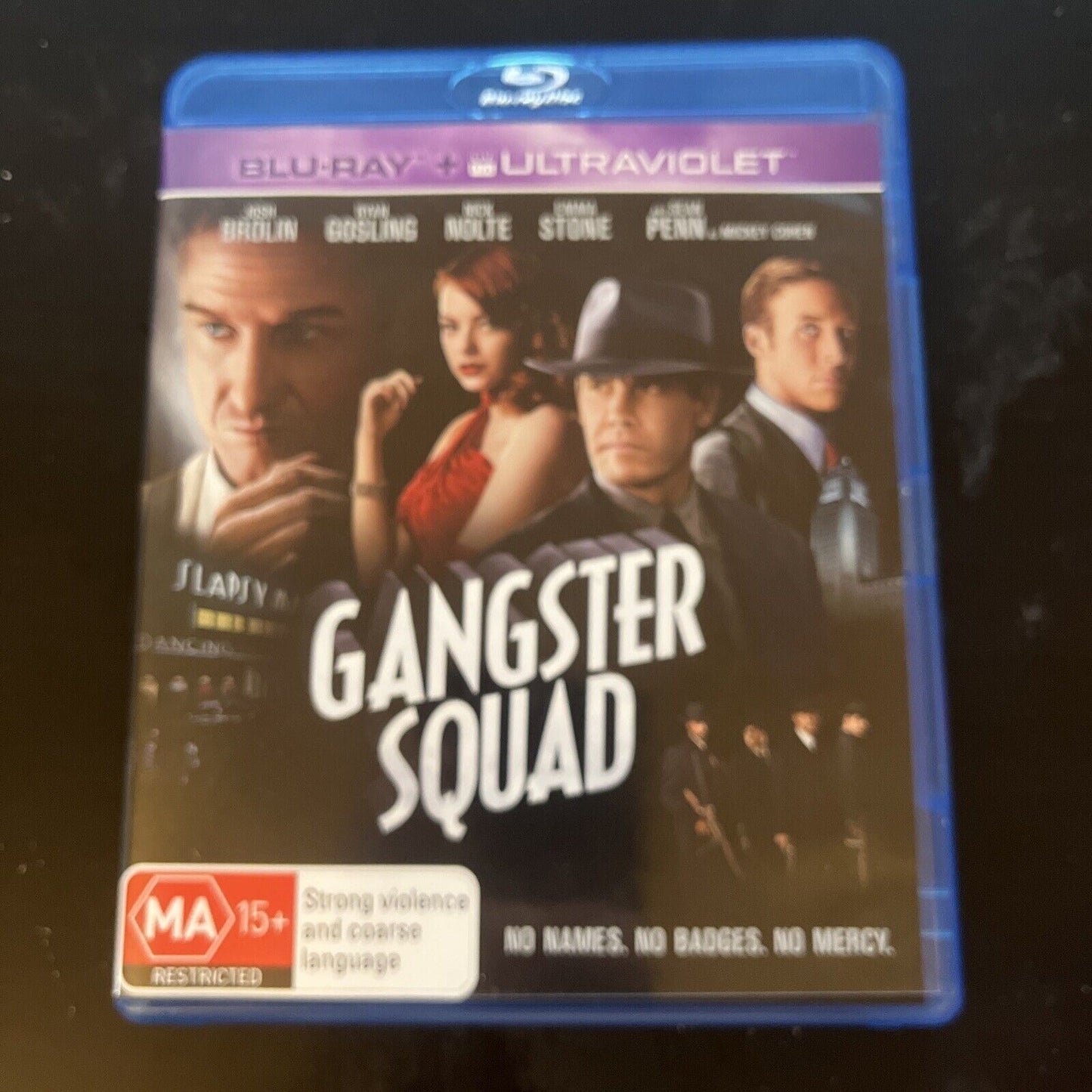 Gangster Squad (Blu-ray, 2013) Sean Penn, Holt McCallany, Wade Williams Region B