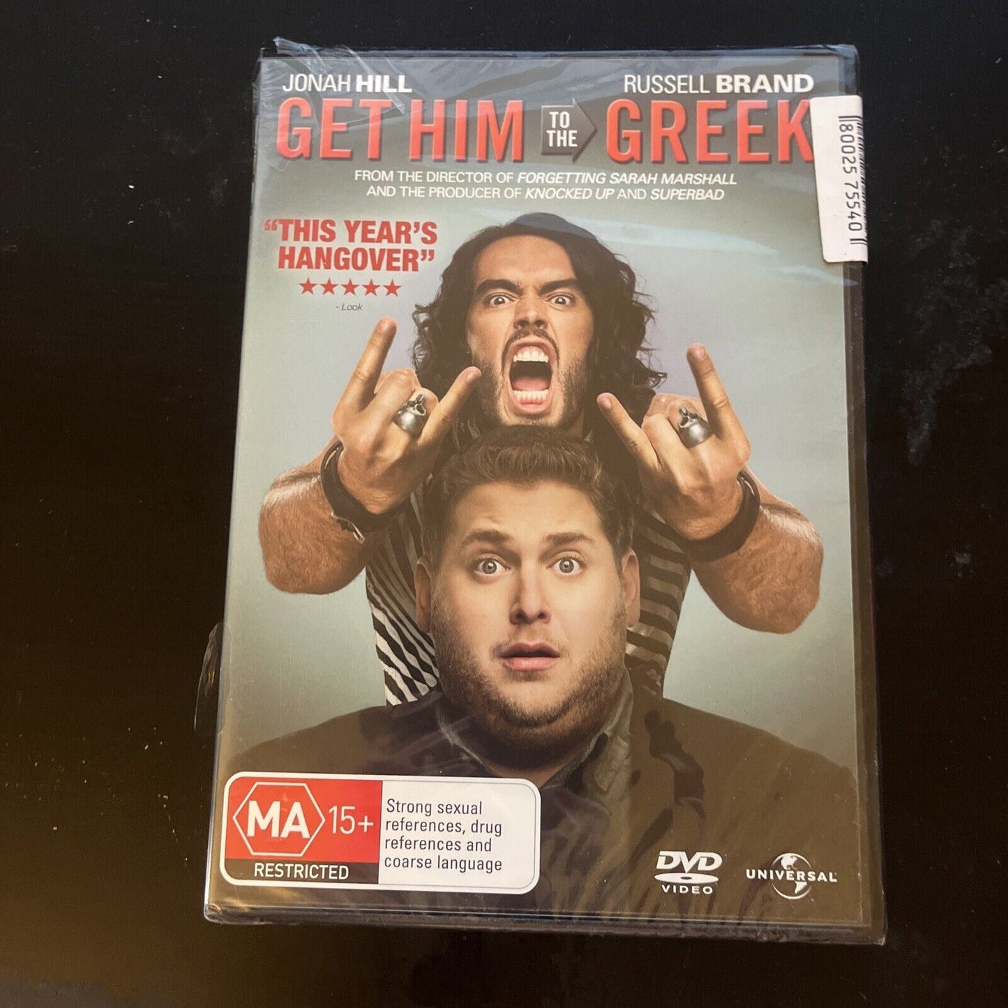 *New Sealed* Get Him To The Greek (DVD, 2010) Jonah Hill, Russell Brand Region 4