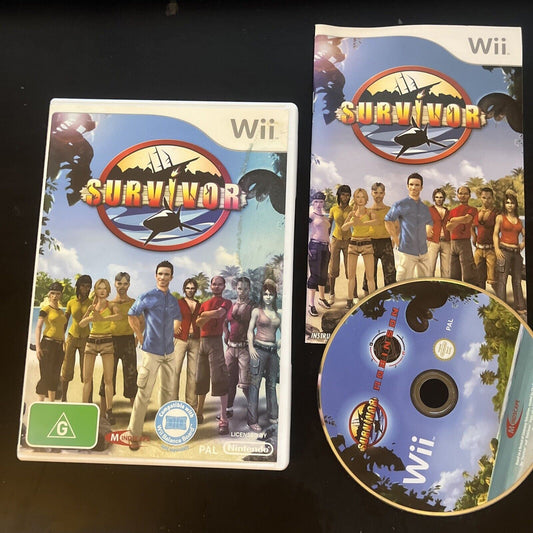 Survivor (Nintendo Wii, 2009) AUS PAL with Manual