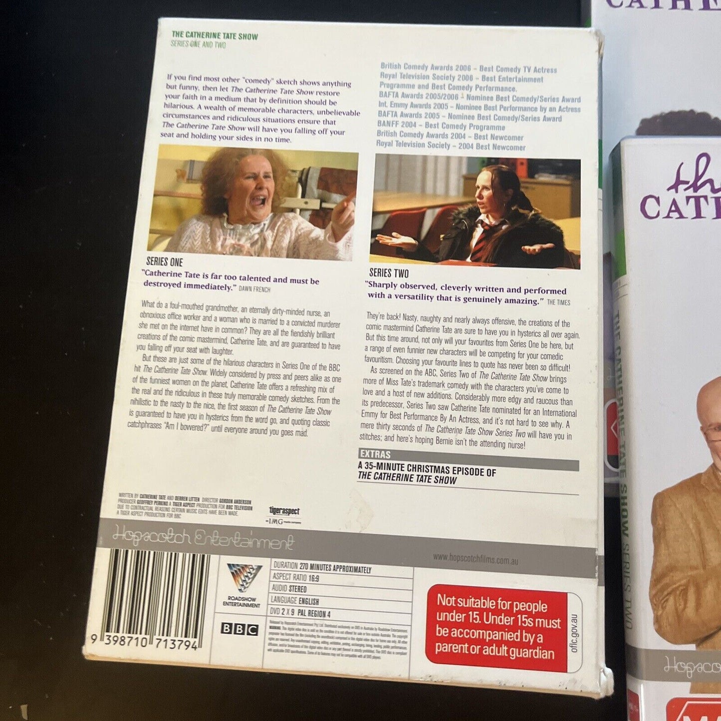 The Catherine Tate Show : Series 1 & 2 (DVD, 2004, 2-Disc)  Region 4