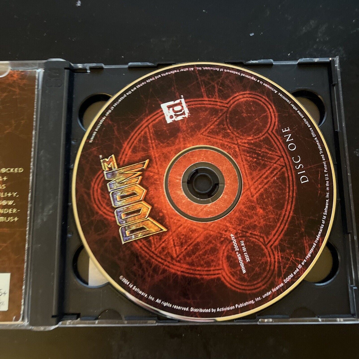 Doom 3 PC CDROM Windows XP