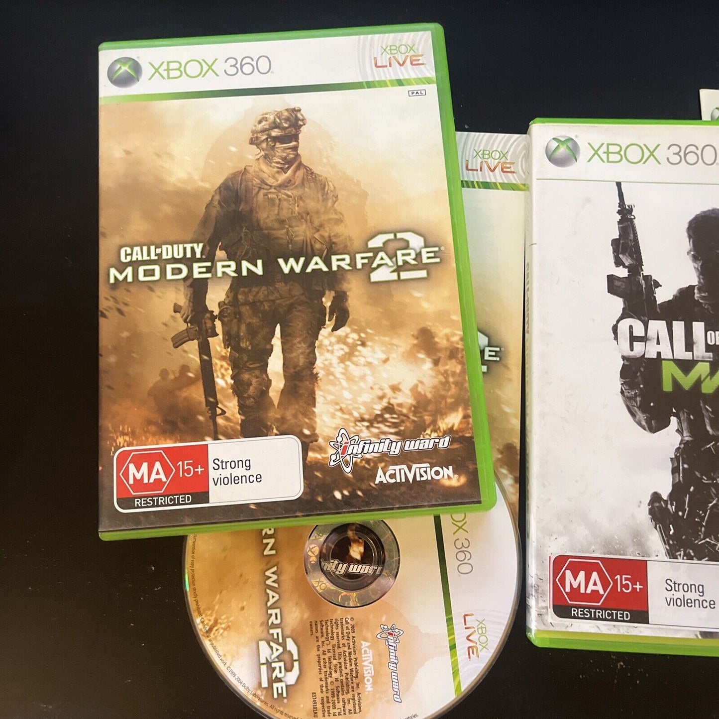 Call of Duty Modern Warfare 2 & 3 - Microsoft Xbox 360 with Manual PAL