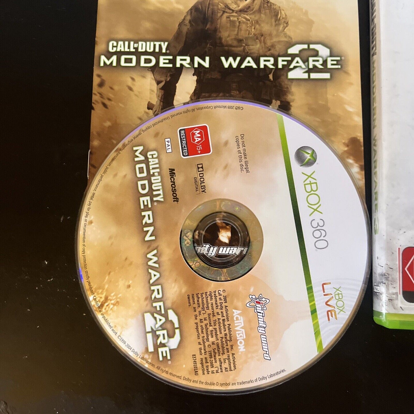 Call of Duty Modern Warfare 2 & 3 - Microsoft Xbox 360 with Manual PAL