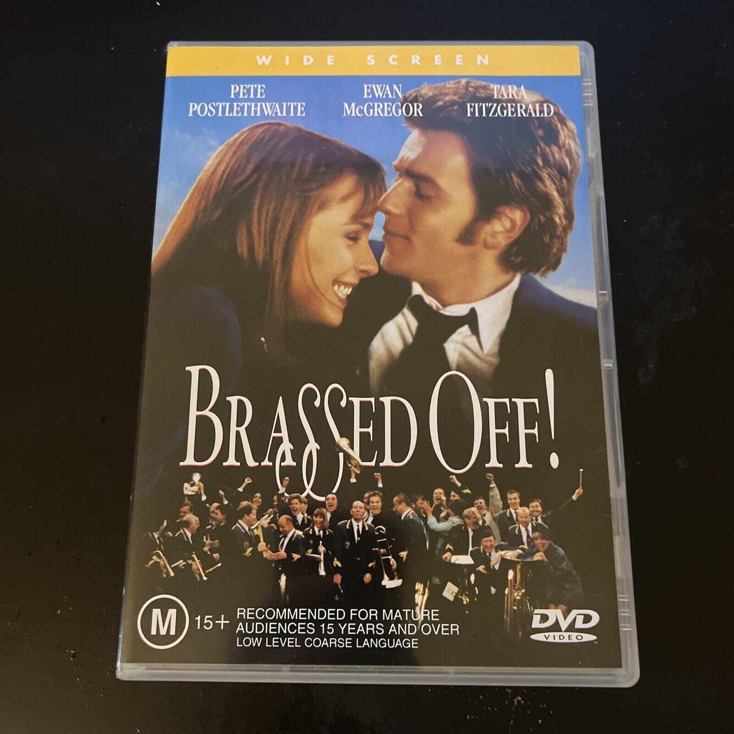 Brassed Off! (DVD, 1997) Pete Postlethwaite, Ewan McGregor Region 4