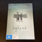 Lights Out (DVD, 2016) Teresa Palmer, Gabriel Bateman Region 4 NEW