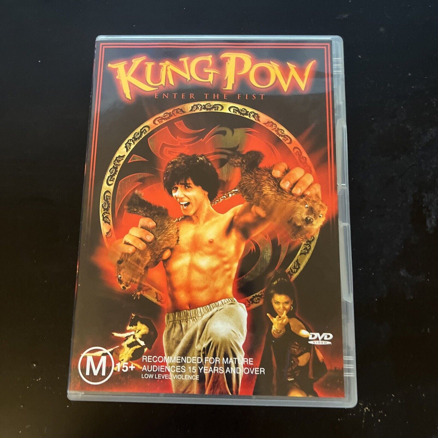 Kung Pow Enter The Fist Dvd 2001 Region 4 Retro Unit