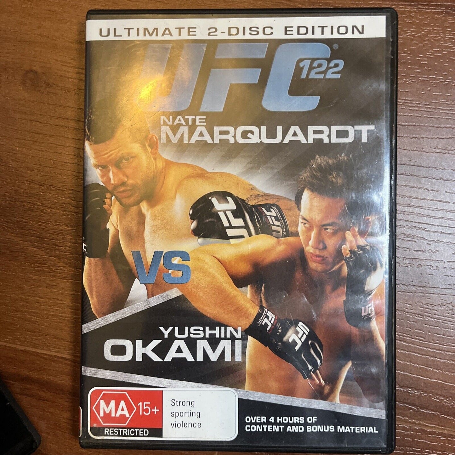 UFC MMA Collection 121, 122, 86, 87, 119 (DVD, 2010, 10-Disc) Region 4