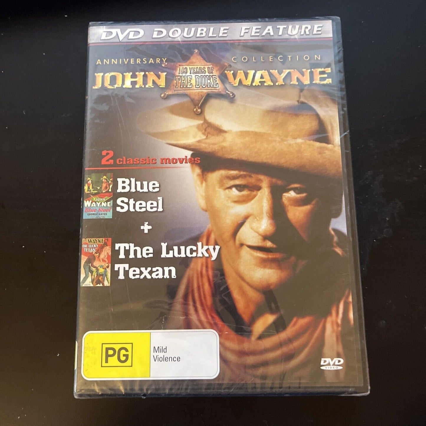 *New Sealed* Blue Steel / The Lucky Texan DVD John Wayne All Regions