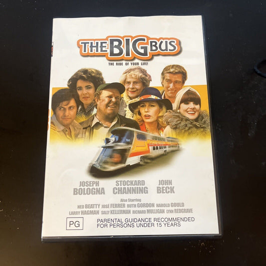 The Big Bus (DVD, 1976) Joseph Bologna, Ned Beatty, Lynn Redgrave Region 4