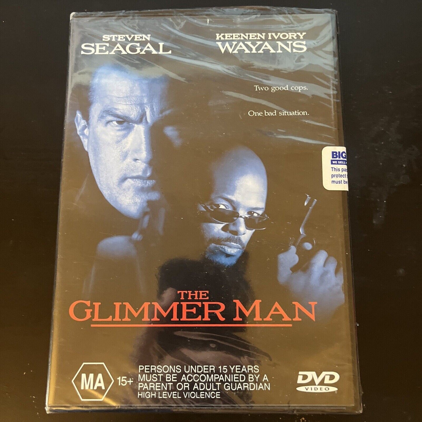 The Glimmer Man (DVD, 1996) Steven Seagal, Keenen Ivory Wayans NEW Region 4