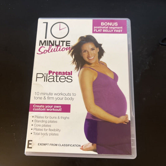 10 Minute Solution - Prenatal Pilates (DVD, 2007) Lizbeth Garcia Region 4