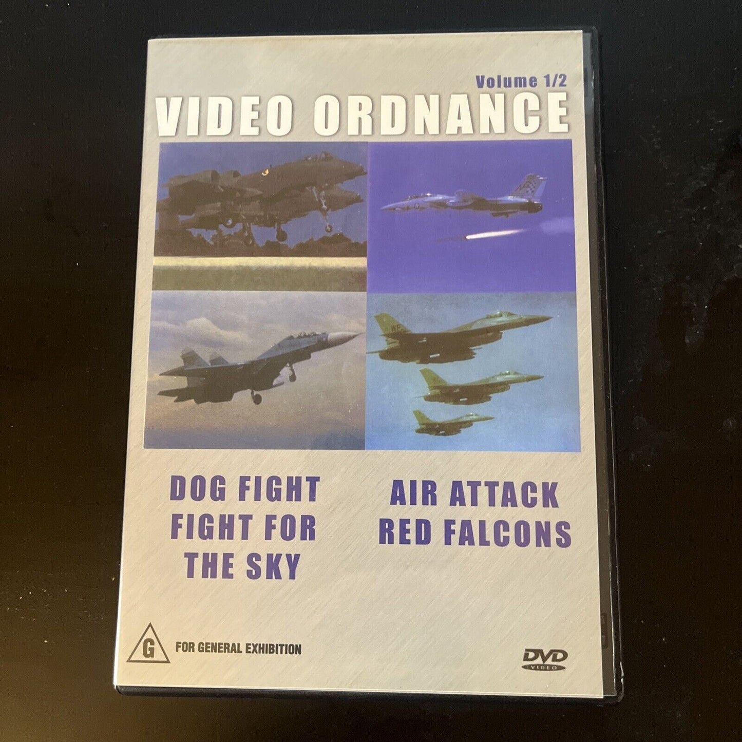Video Ordnance 1 & 2: Dog Fight for the Sky / Air Attack Red Falcons DVD NEW