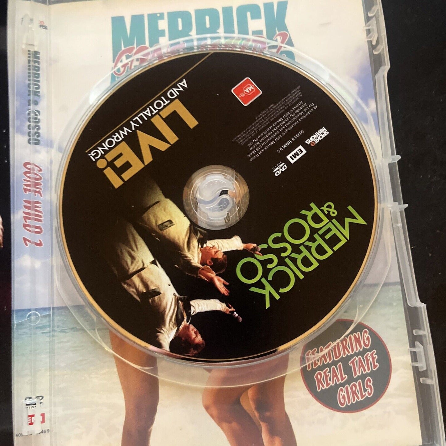 Merrick & Rosso Live! And Totally Wrong (DVD, 2007) All Regions