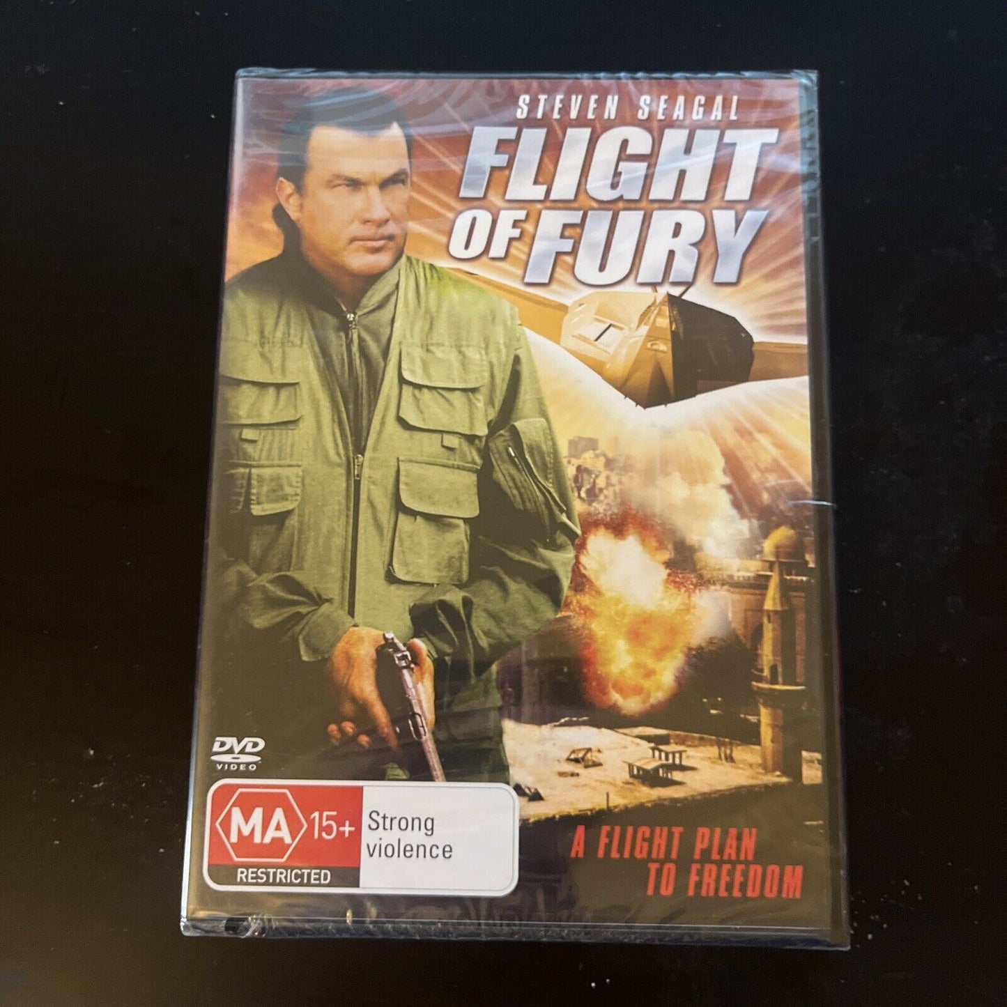 *New Sealed* Flight of Fury (DVD, 2007) Steven Seagal, Mark Bazeley  Region 4