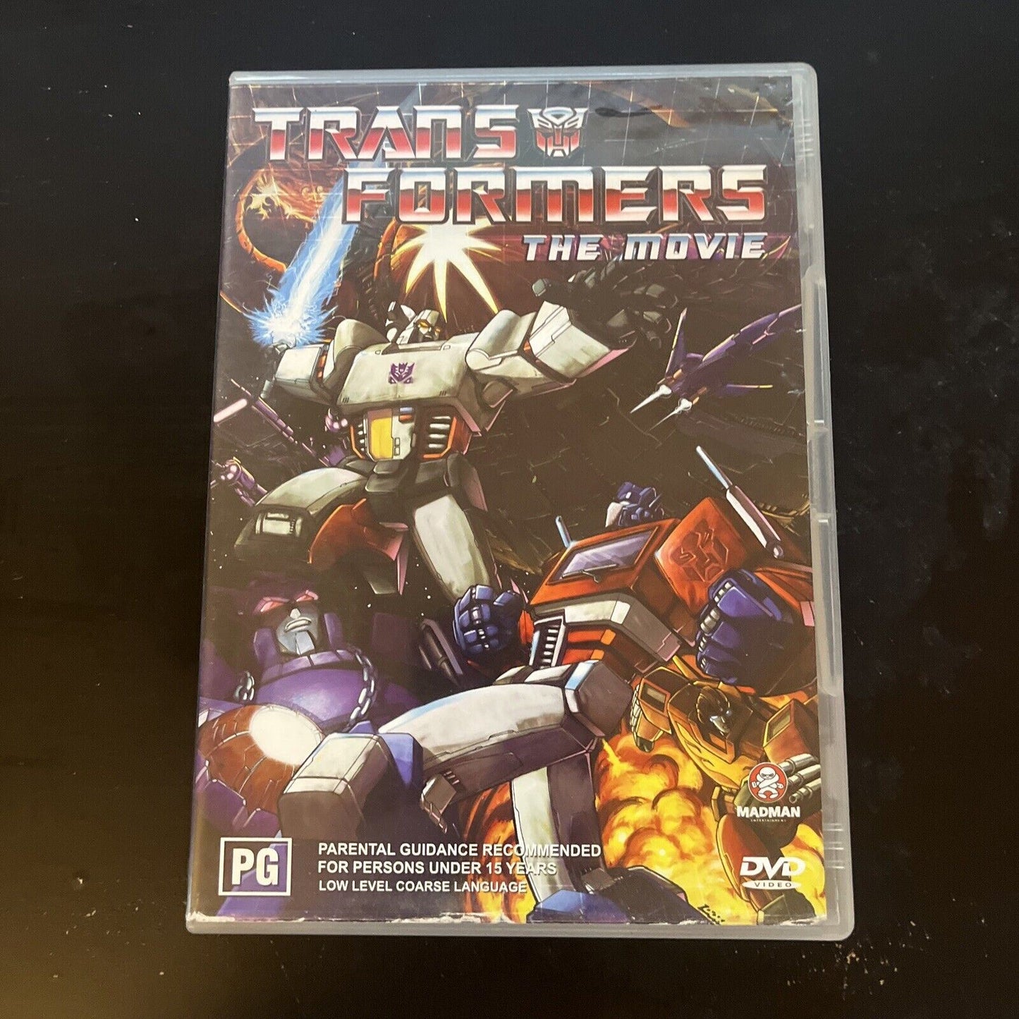 Transformers The Movie (DVD, 1986) Original Animated Film Region 4