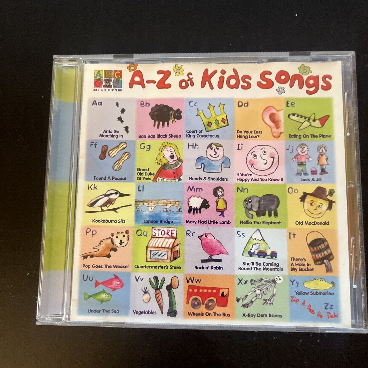 ABC For Kids - A-Z Of Kids Songs (CD, 2005)