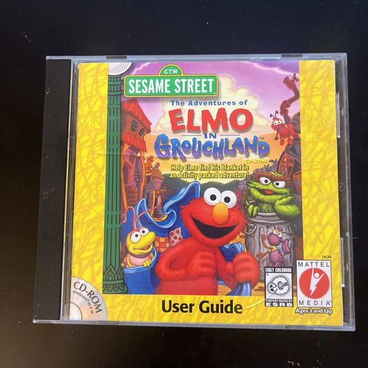 The Adventures Of Elmo In Grouchland PC CDROM 1999 Windows 95/98