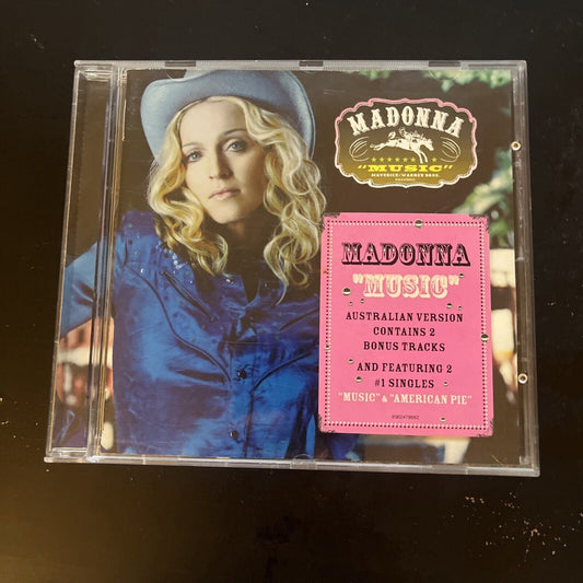 Madonna - Music [Australia Bonus Tracks] (CD, 2000)