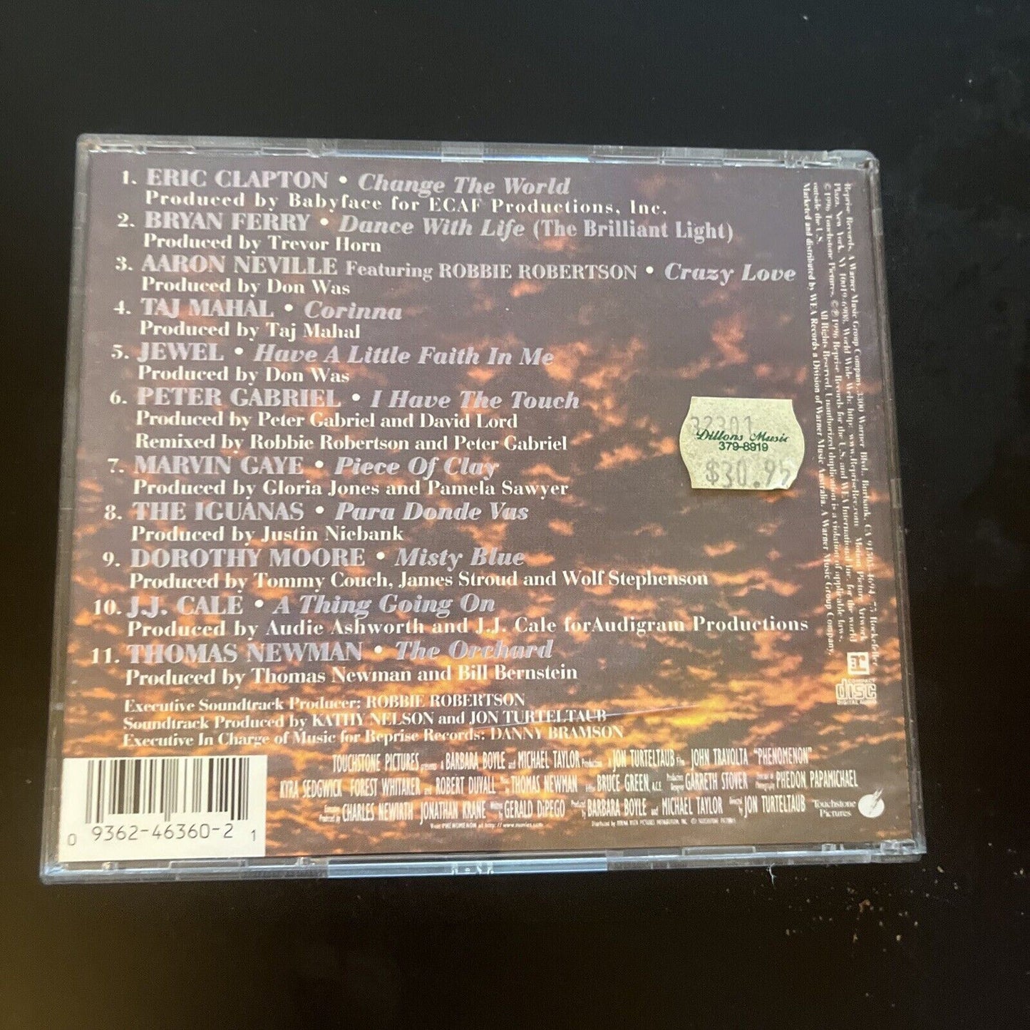 Phenomenon - Music From the Motion Picture (CD, 1996)