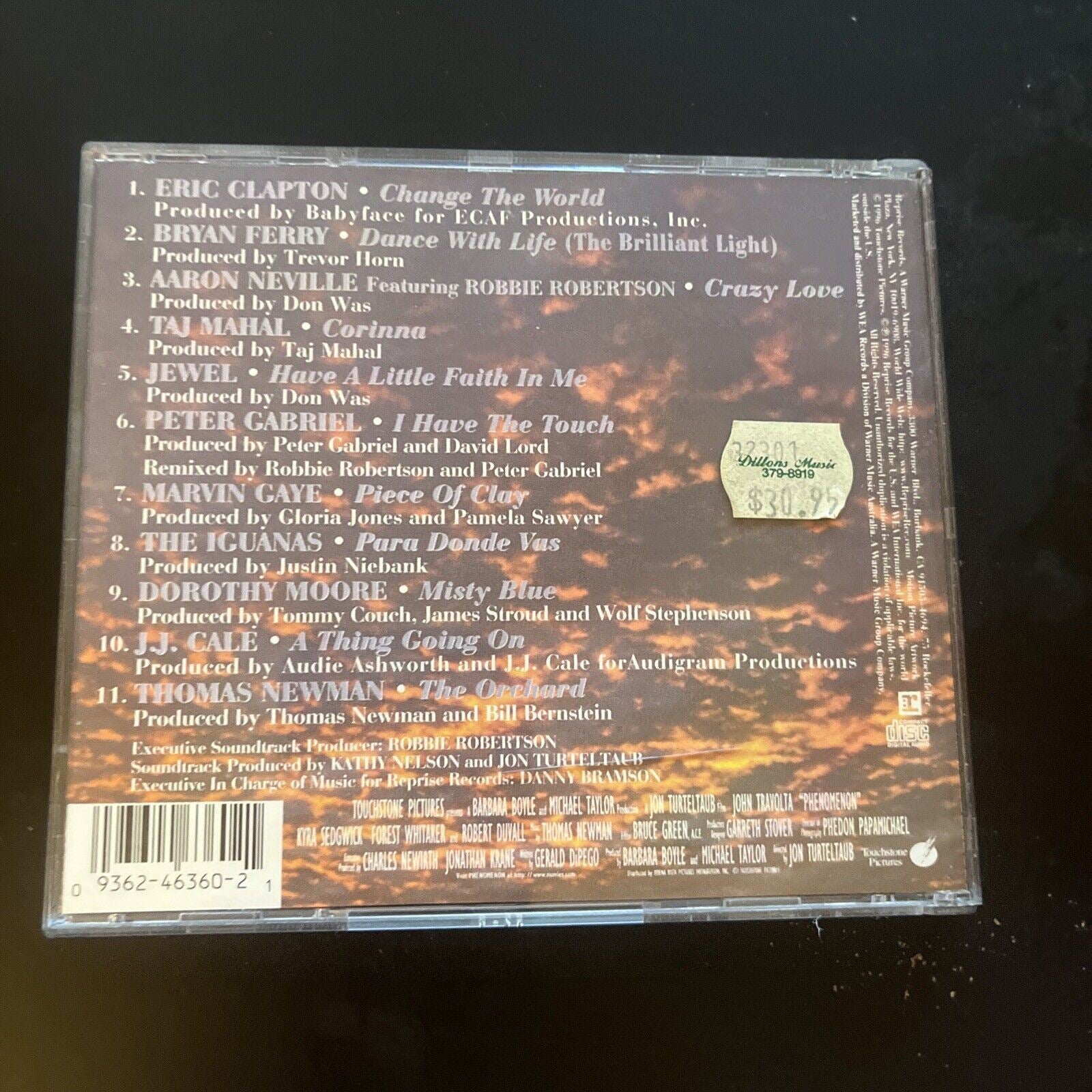 Phenomenon - Music From the Motion Picture (CD, 1996) – Retro Unit