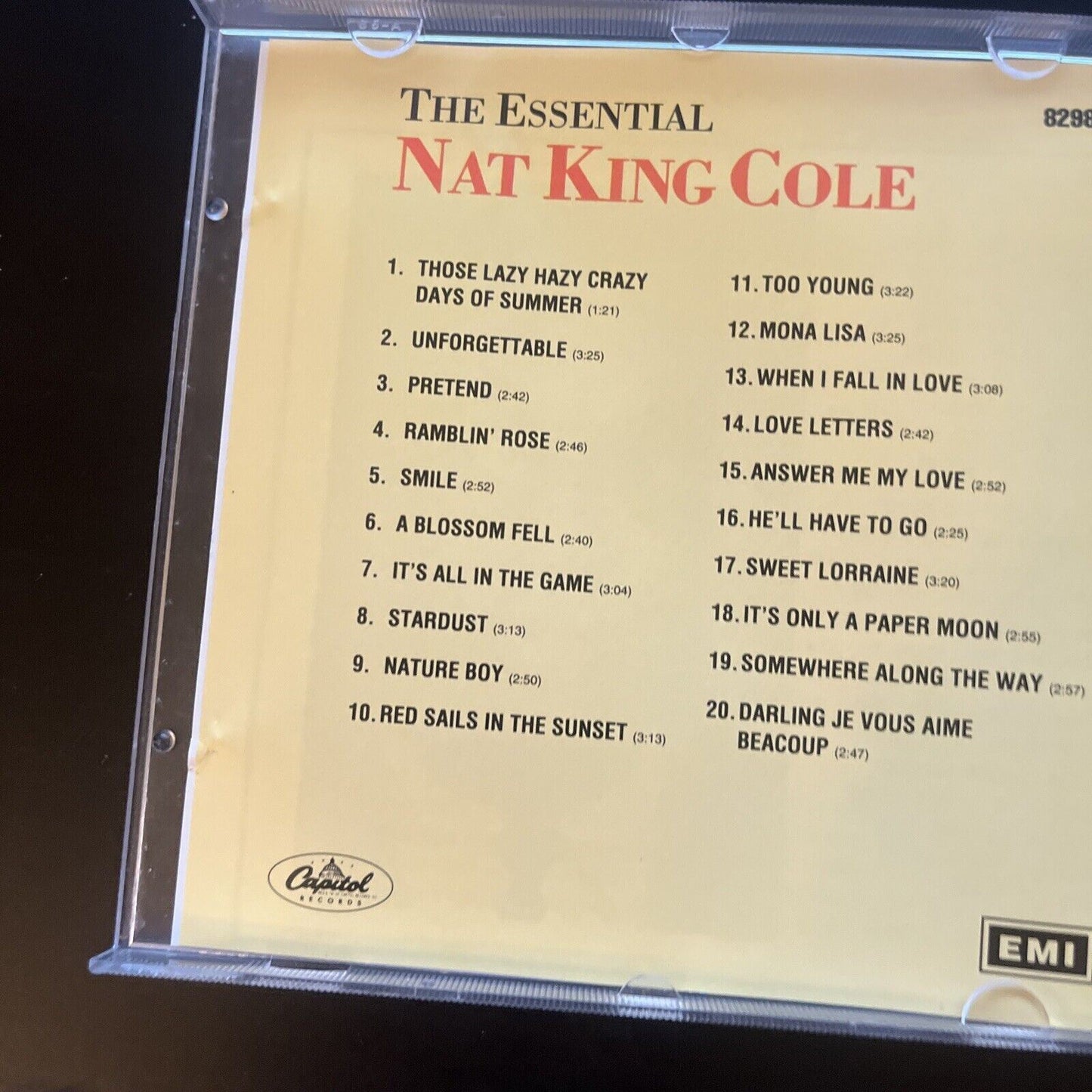 Nat King Cole - The Essential Nat King Cole (CD, 2004)