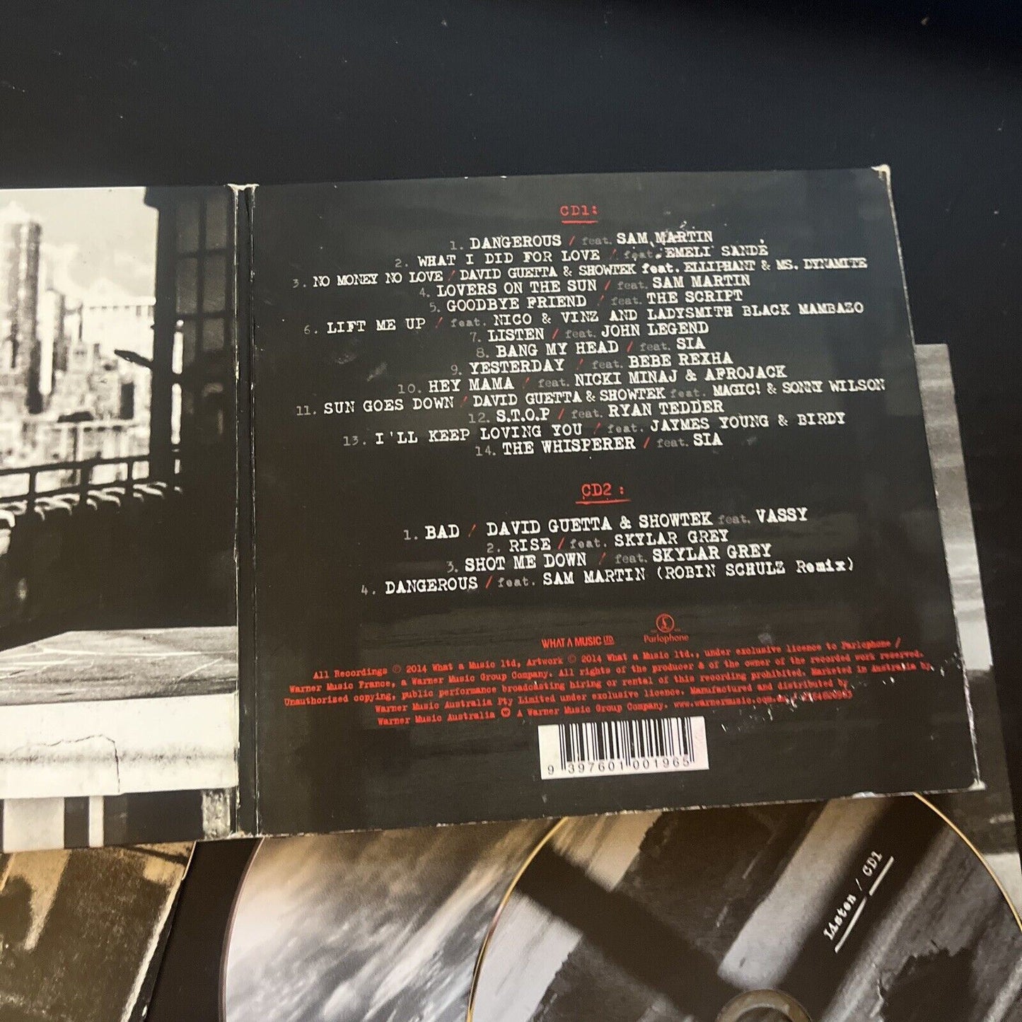 David Guetta - Listen (CD, 2014, 2-Disc)