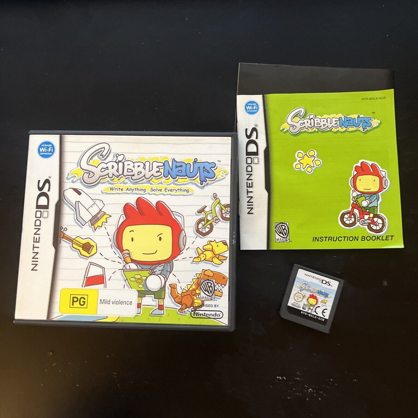 ScribbleNauts (Nintendo DS) Game Complete With Manual