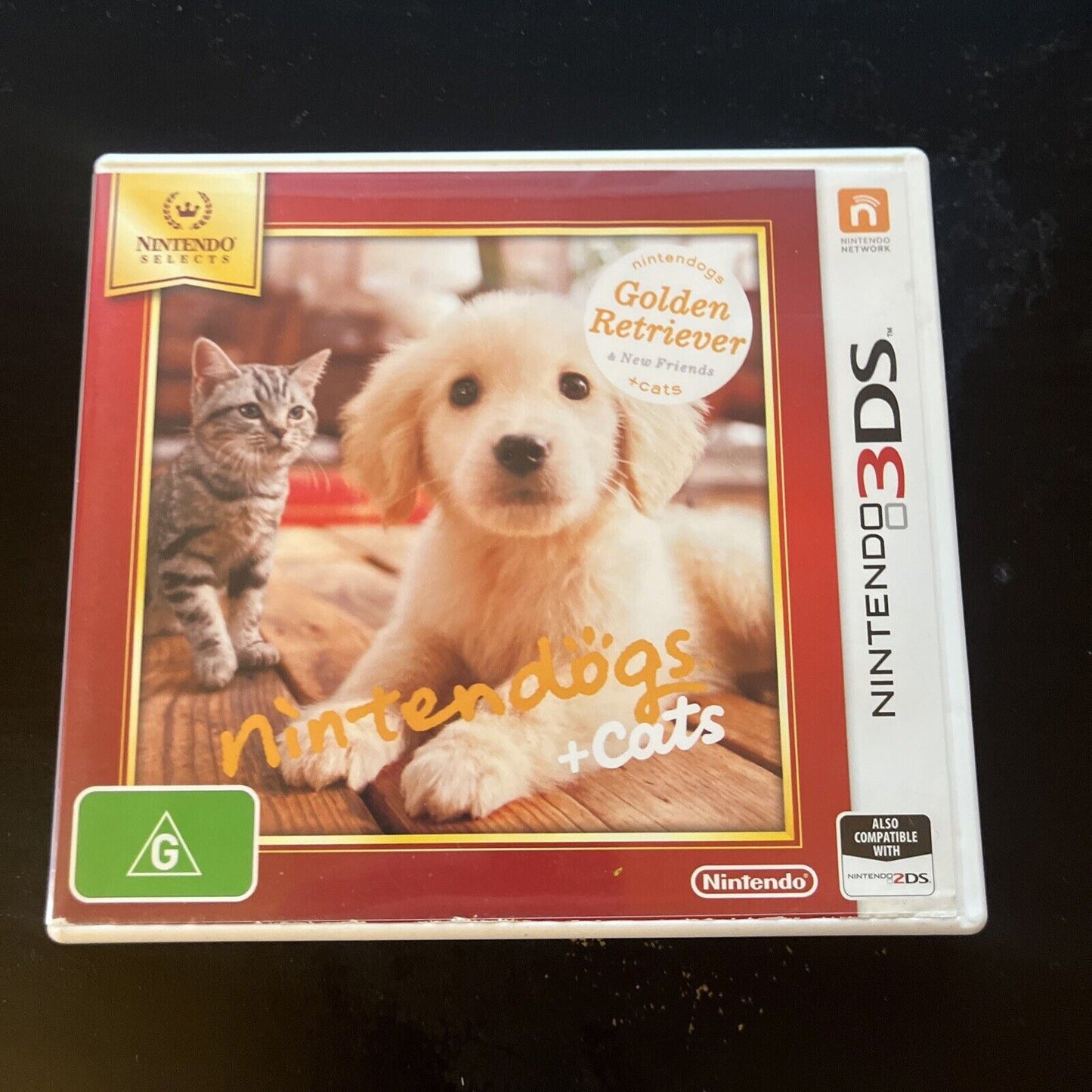 Nintendogs  + Cats Golden Retriever - Nintendo 3DS & 2DS