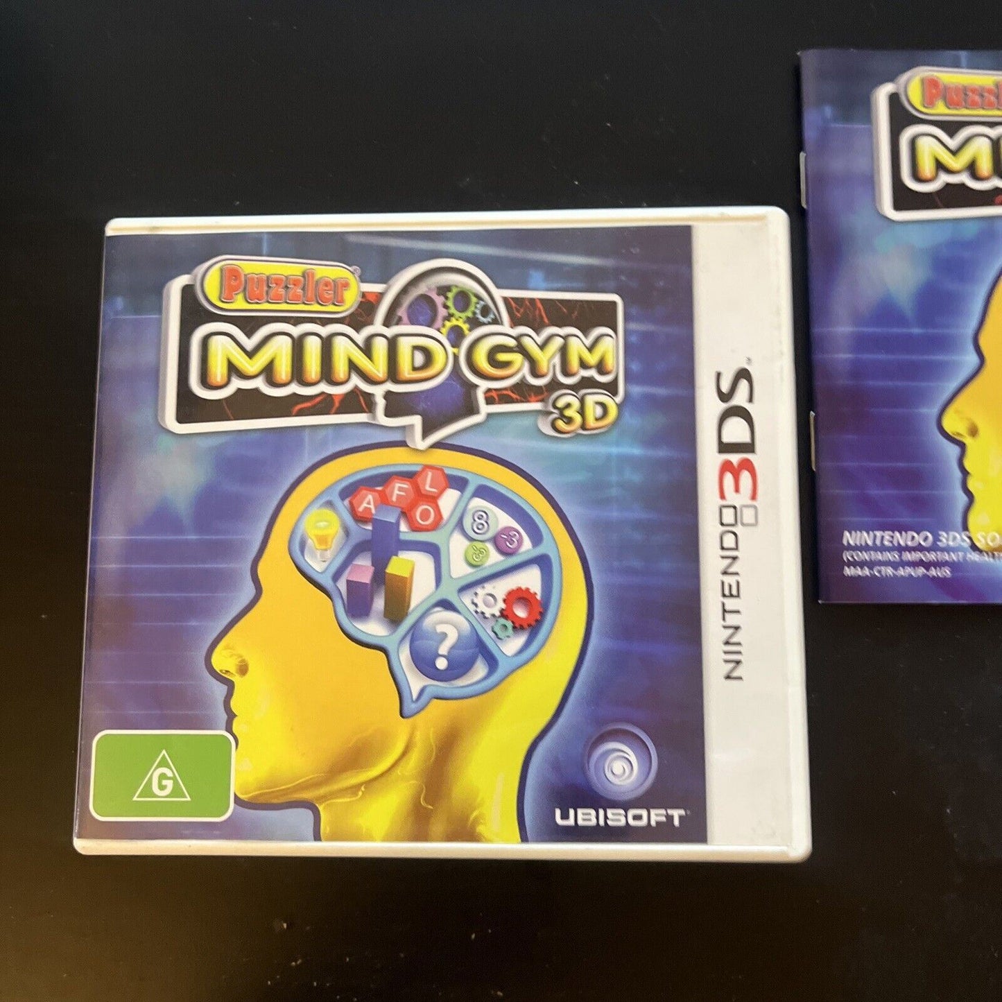 Puzzler Mind Gym 3D Nintendo DS 2DS 3DS Game with Manual
