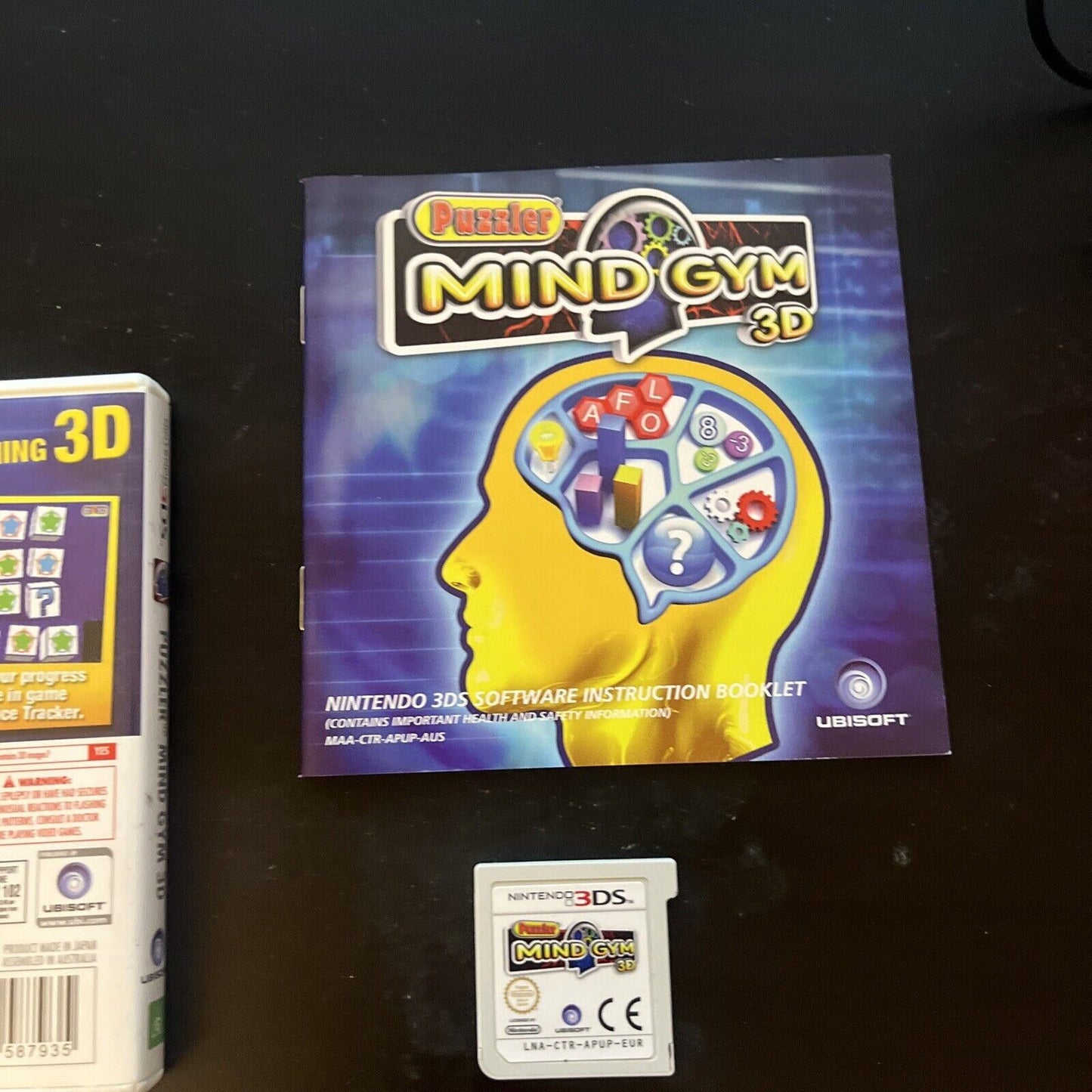 Puzzler Mind Gym 3D Nintendo DS 2DS 3DS Game with Manual