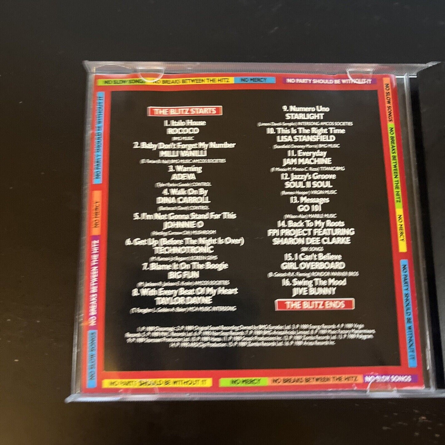 Hitz Blitz 1990 (CD, 1990)