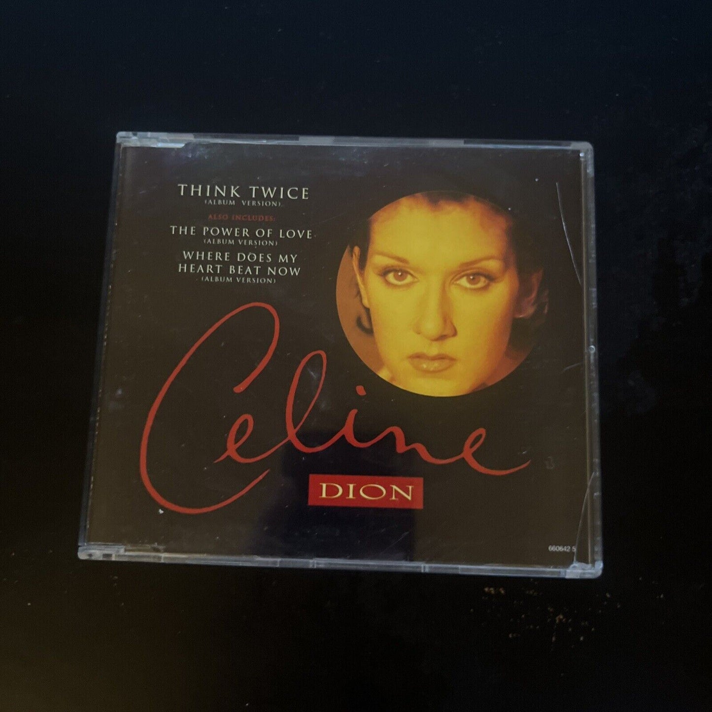 Celine Dion - Think Twice (CD, 1994) Single