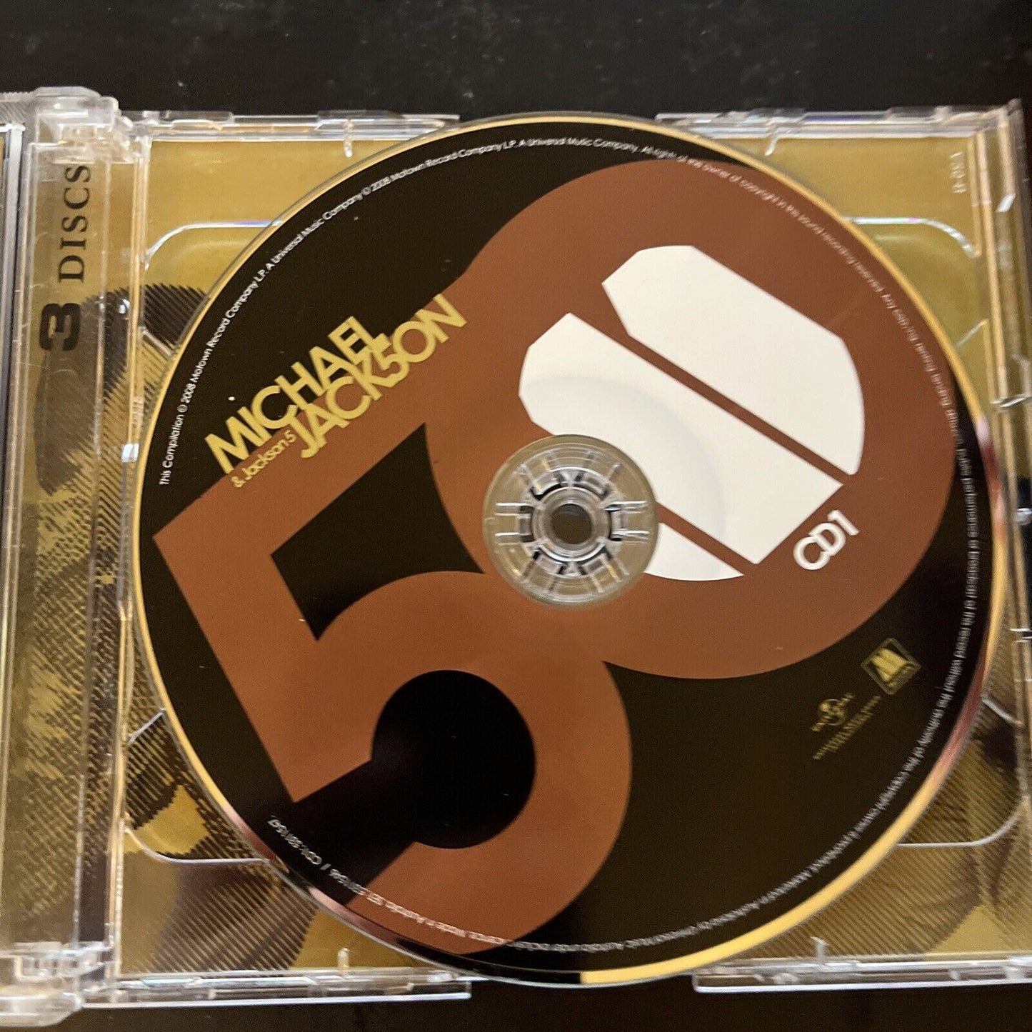 Michael Jackson & Jackson 5 - The Motown Years 50 On (CD, 2008, 3-Disc)