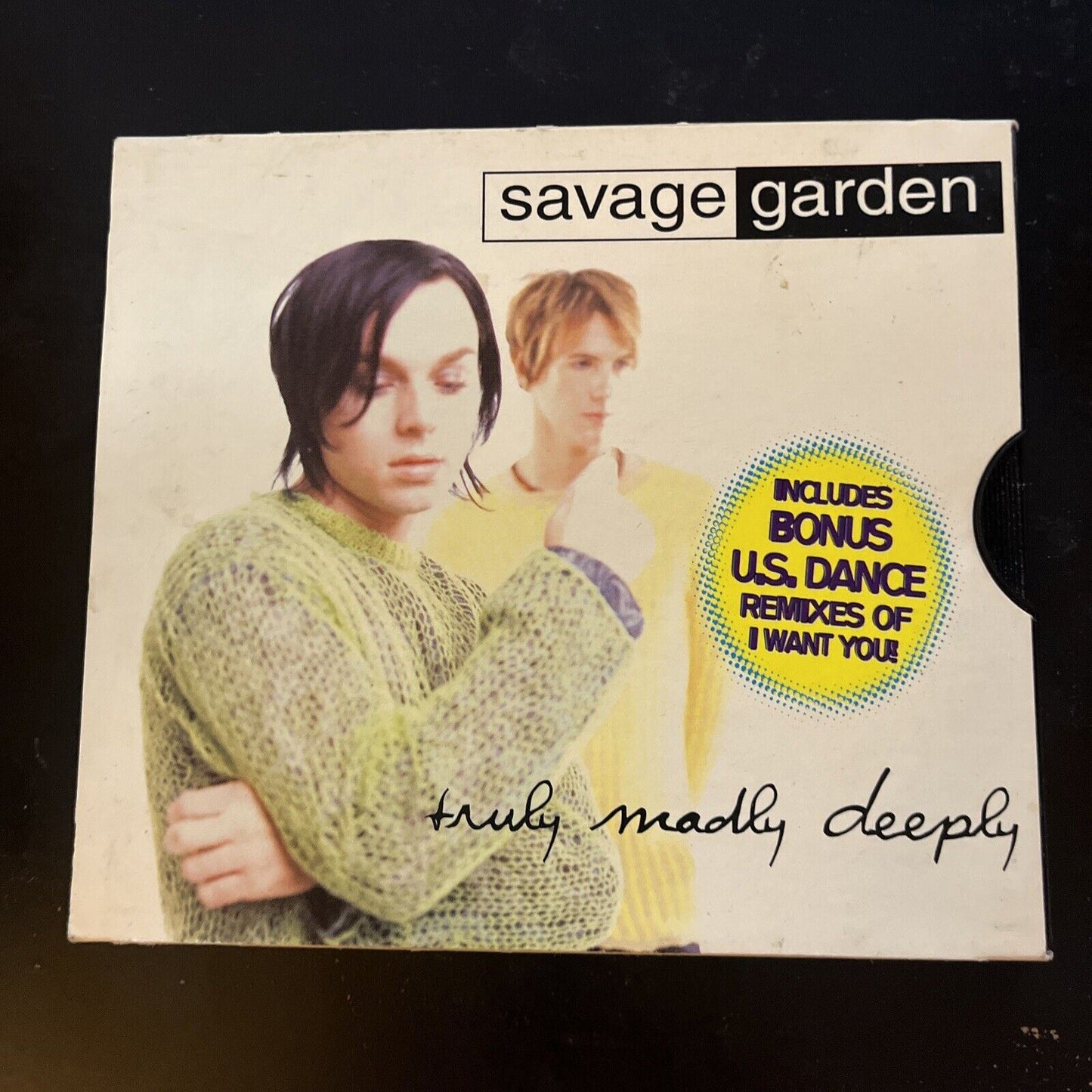 Savage Garden - Truly Madly Deeply CD Single 1997 Warner Music