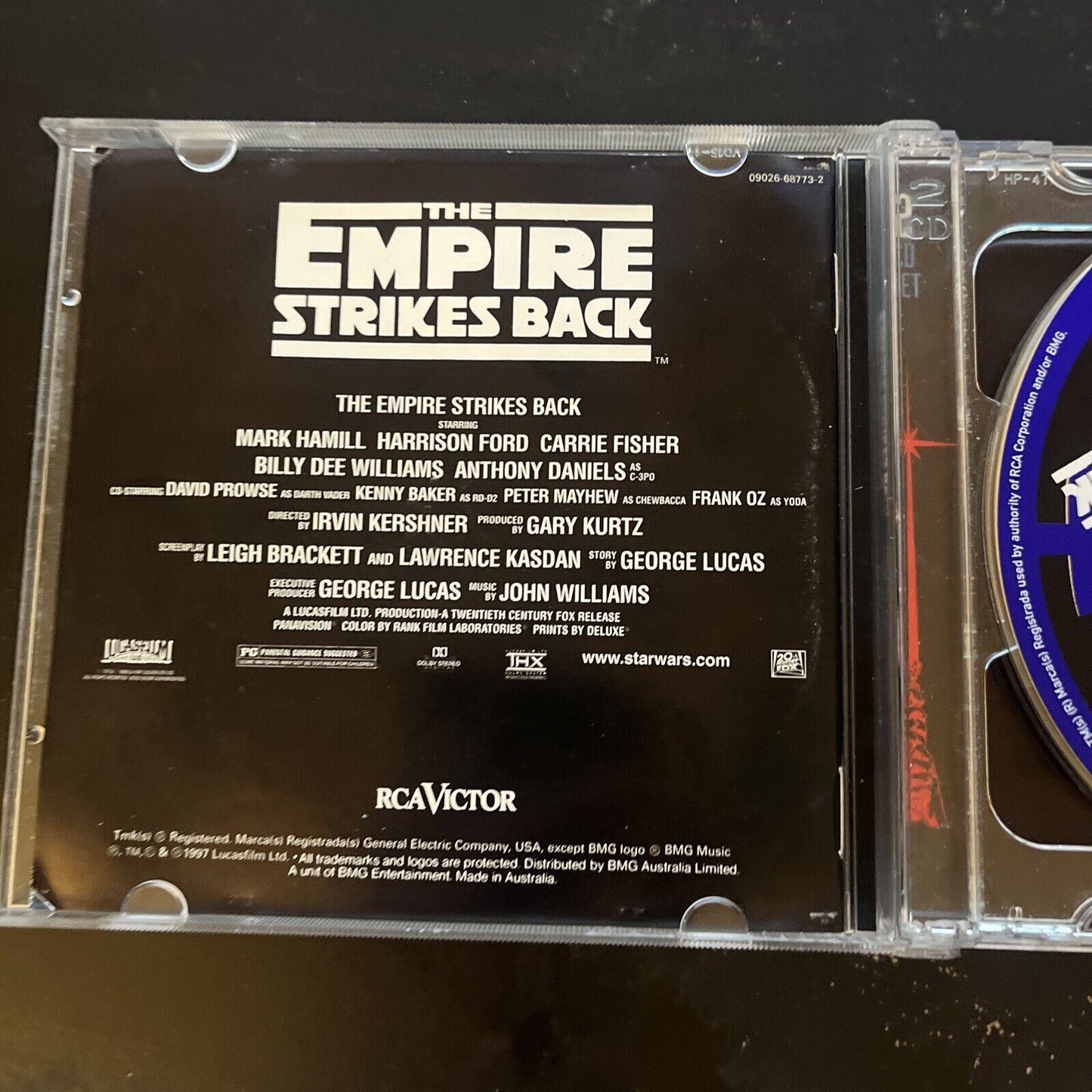 The Empire Strikes Back - Original Motion Picture Soundtrack (CD, 1997, 2-Disc)