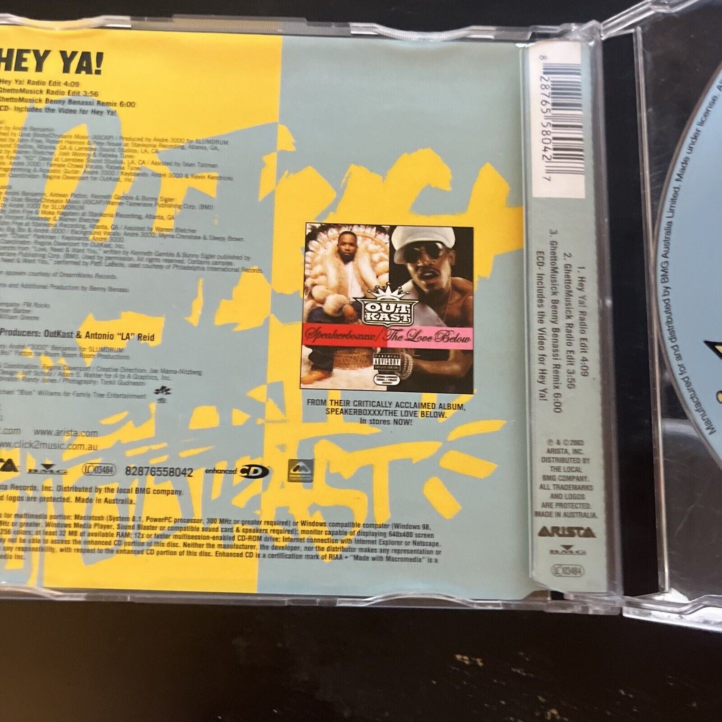 Outkast - Hey Ya  (CD, 2003)