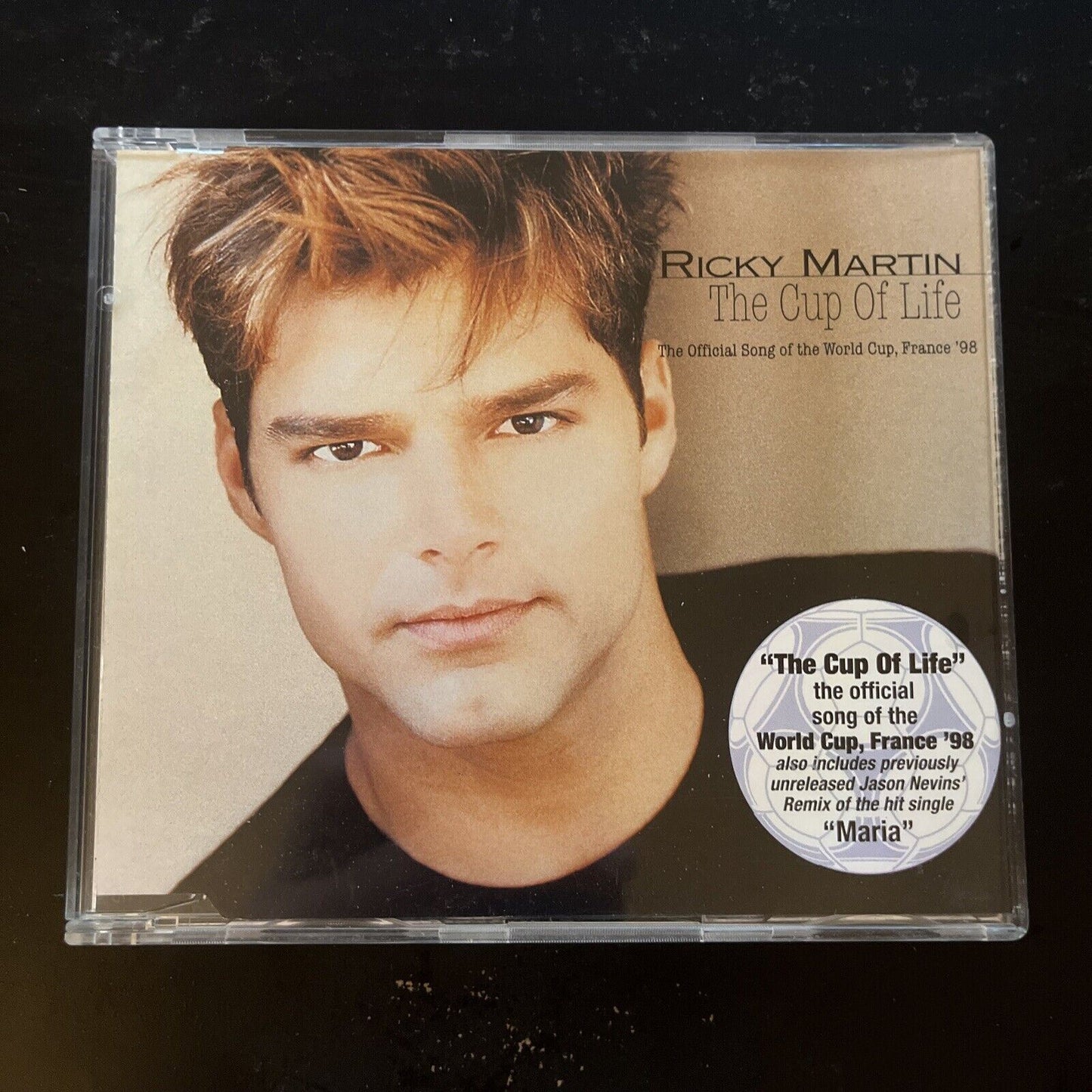 Ricky Martin - The Cup Of Life (CD, 1998) 5 Track CD Single