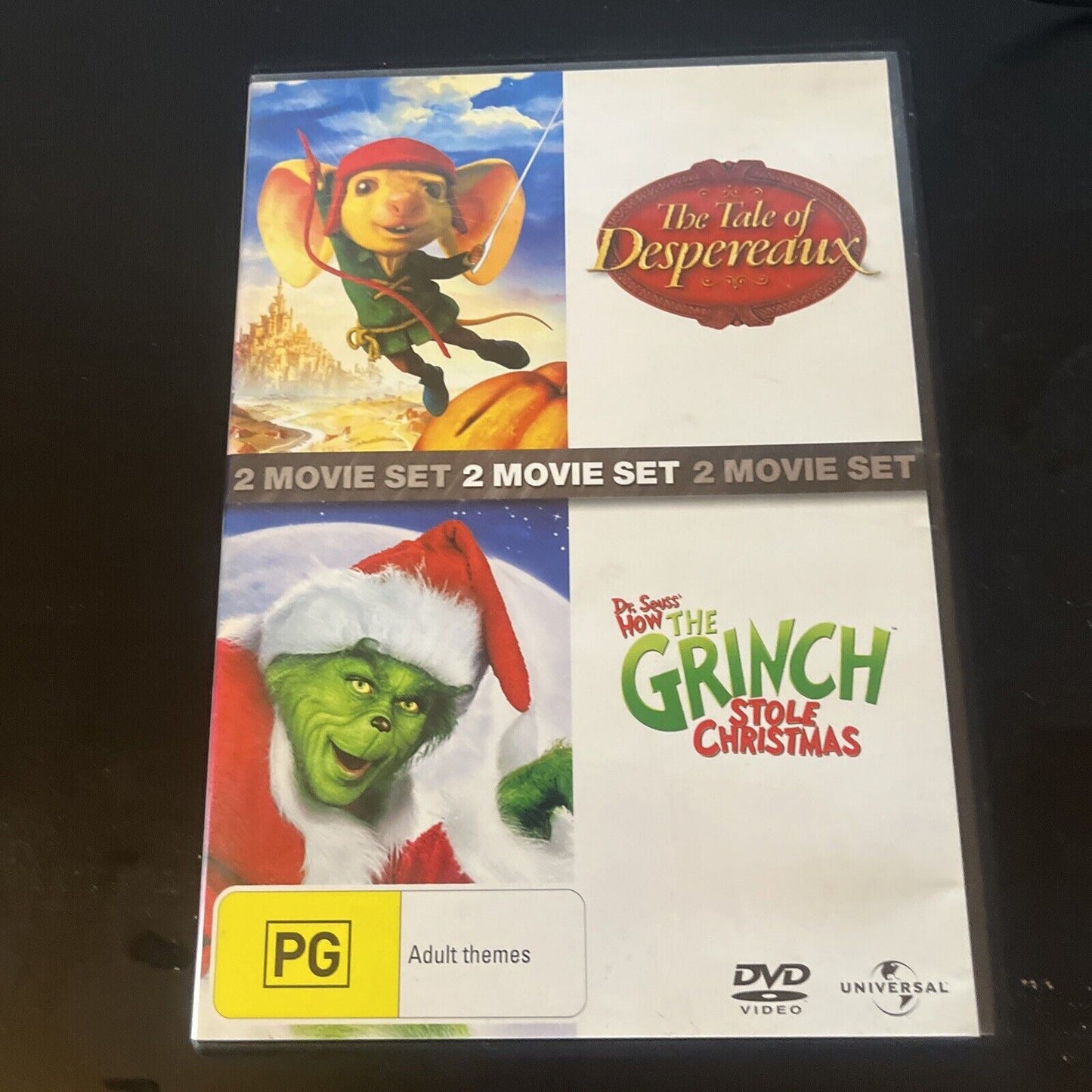 Tale of Despereaux / The Grinch (DVD, 2008, 2-Disc) Region 4 &2