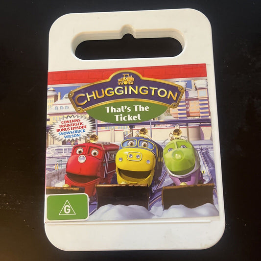 Chuggington - That's The Ticket (DVD, 2009) Region 4